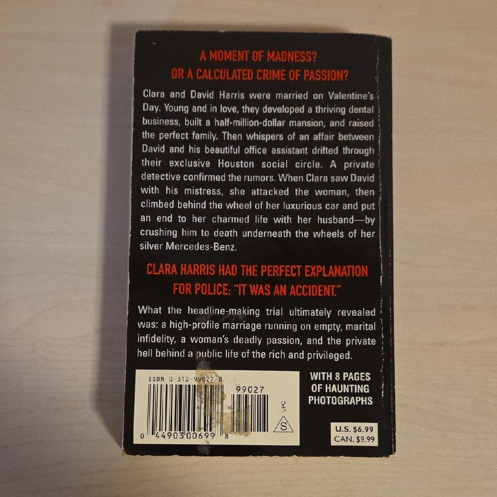 Out of Control - The Clara Harris Murder Case by Steven Long - Picture 2 of 2